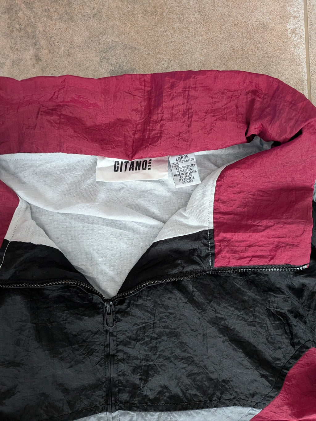 Vintage Lavon Kurtka Wiatrówka L