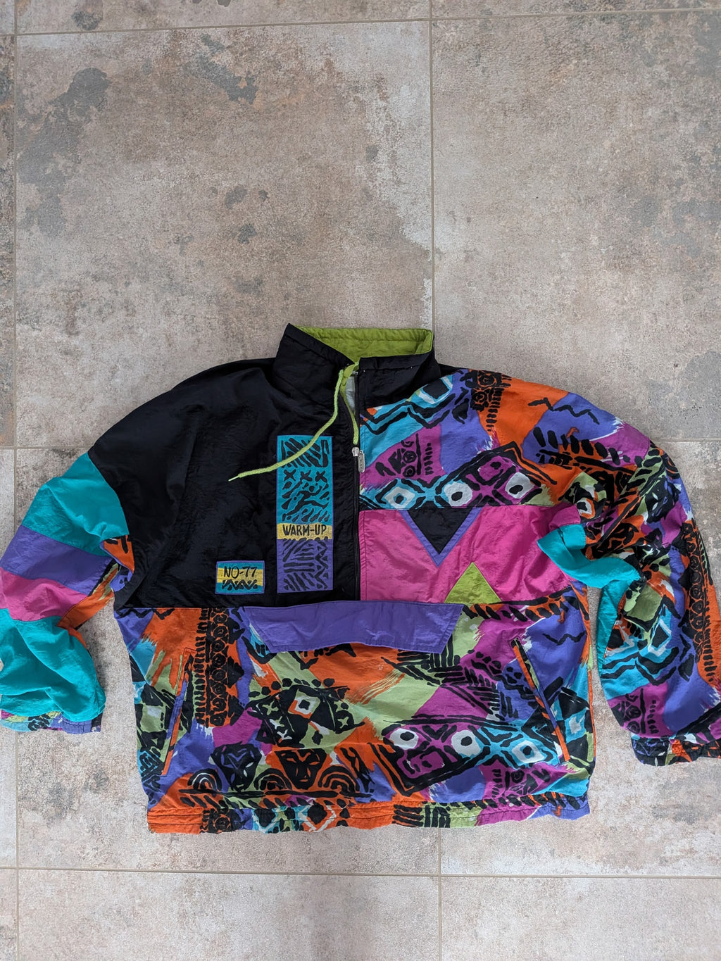 Vintage No-77 Kurtka Anorak XL Grade B