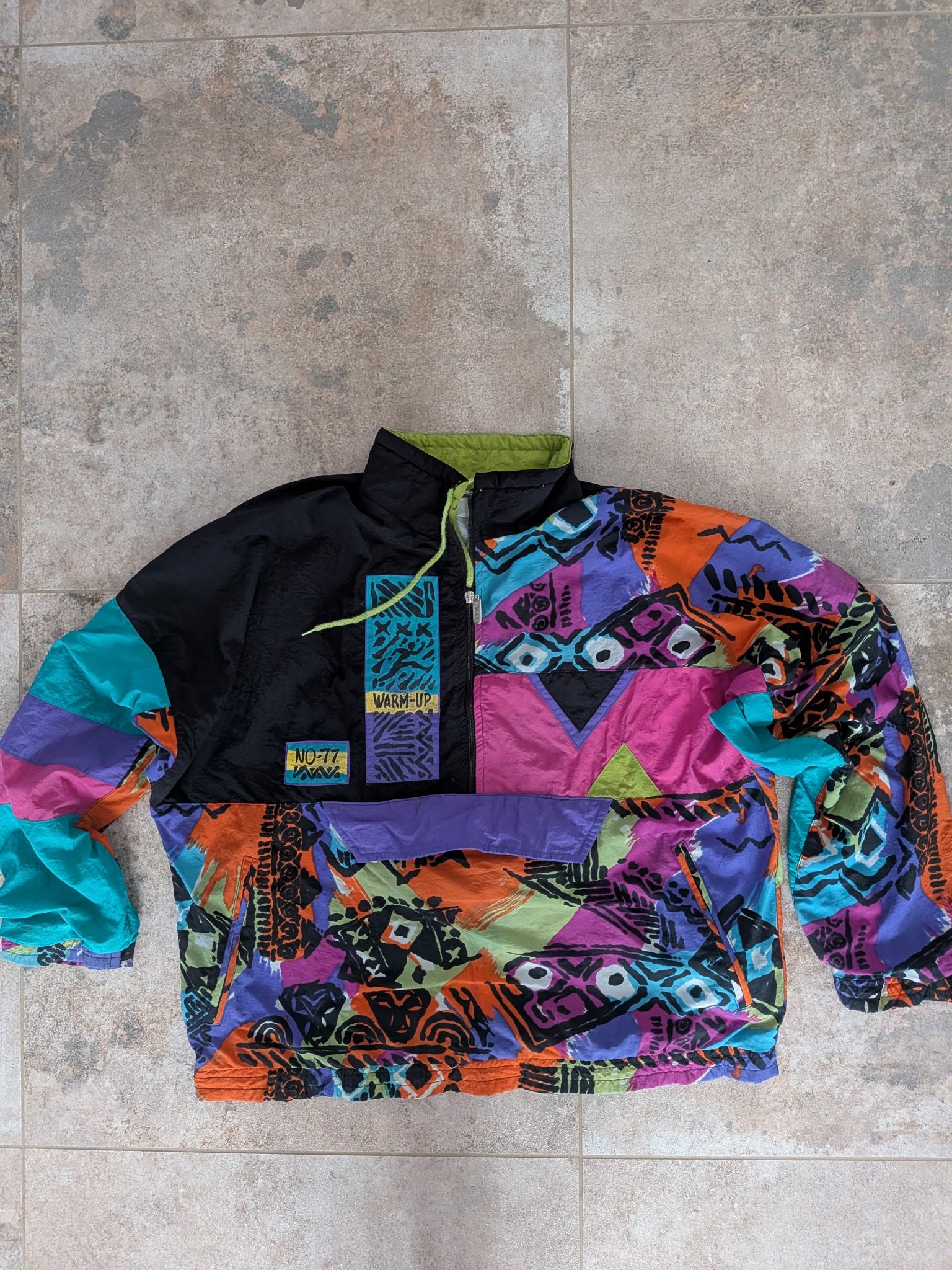 Vintage No-77 Kurtka Anorak XL Grade B