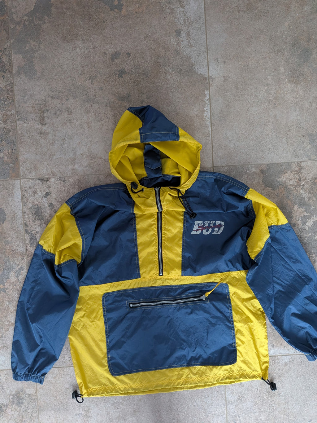 Vintage BUD Kurtka Anorak L