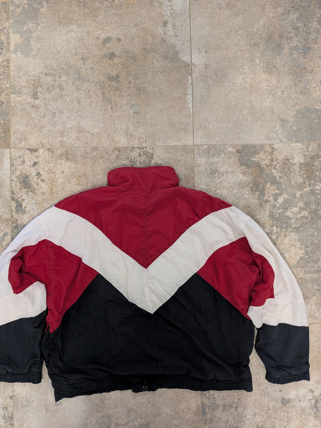 Vintage Kurtka Puchowa Chevron XL Grade B