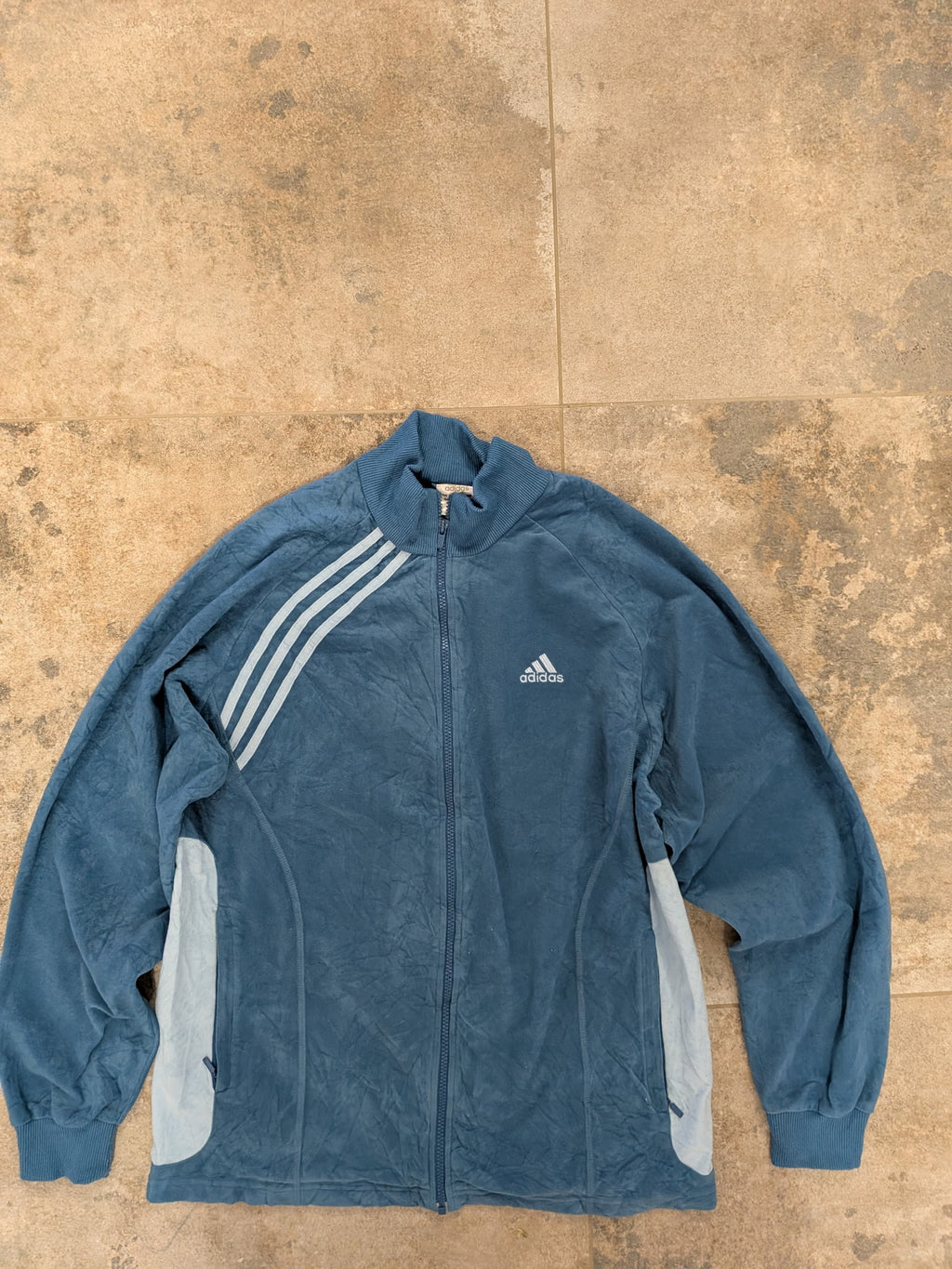 Vintage Adidas Bluza Polarowa M