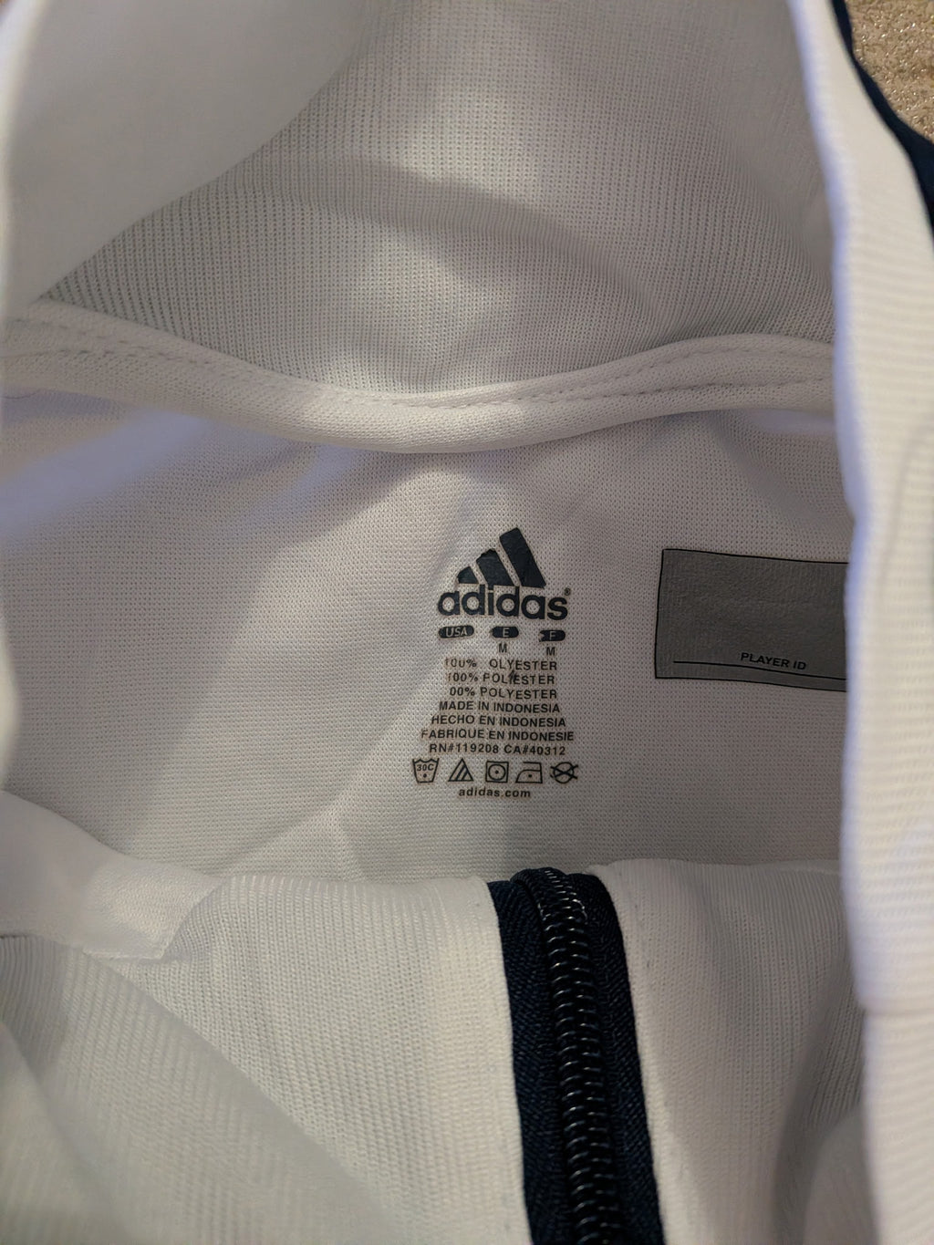 Vintage Adidas Notre Dame Fighting Irish Kurtka Dresowa M
