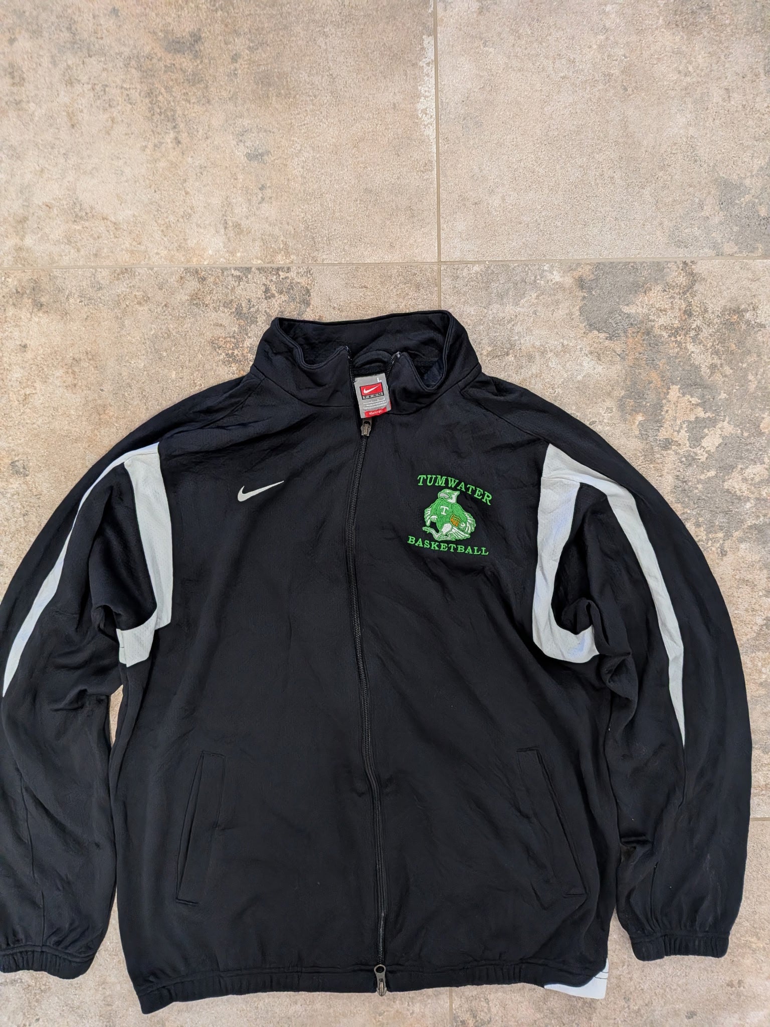 Vintage Nike Tumwater Basketball Kurtka Dresowa L