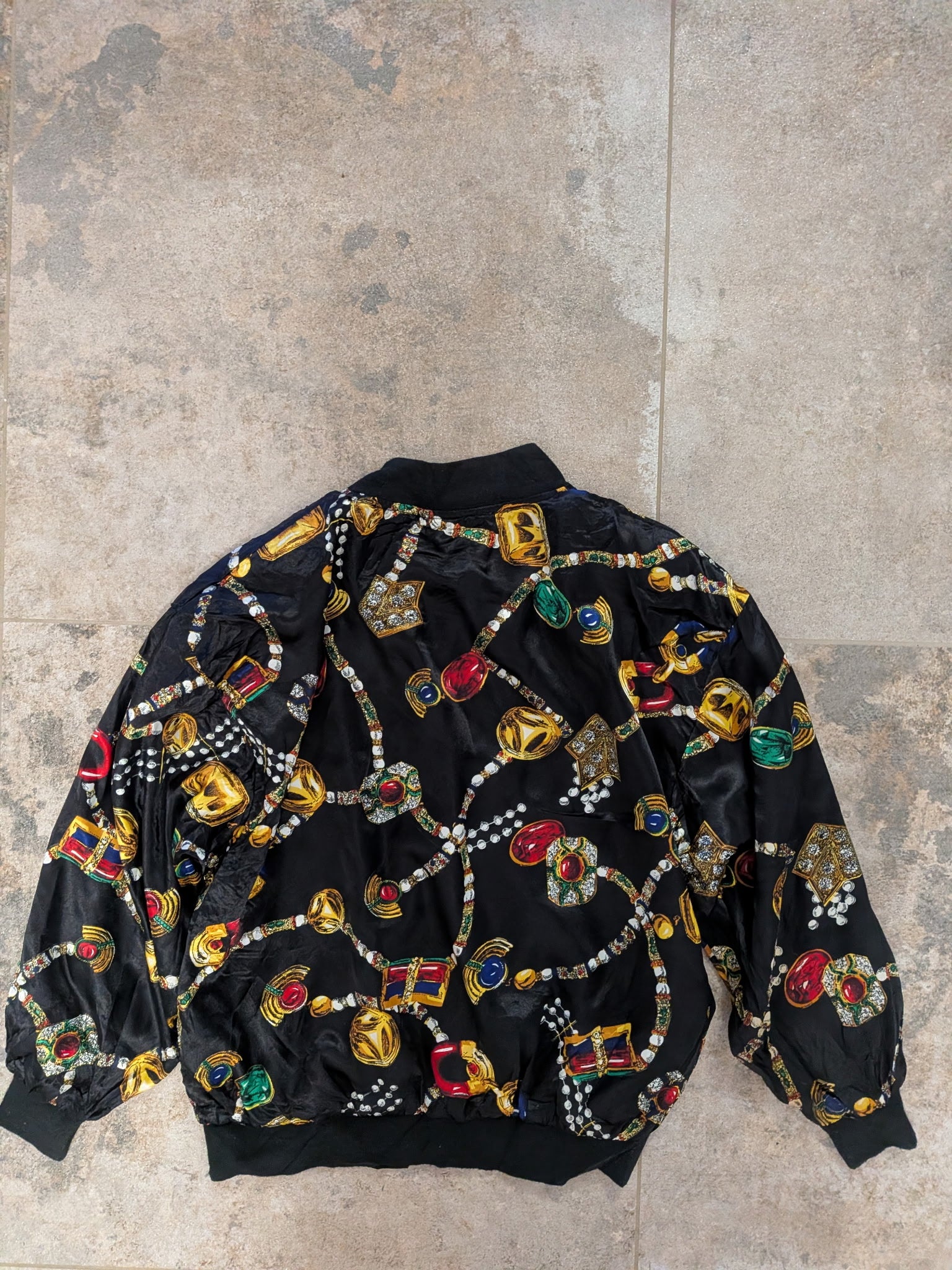 Vintage Gloria Vanderbilt Activewear Kurtka Bomber M