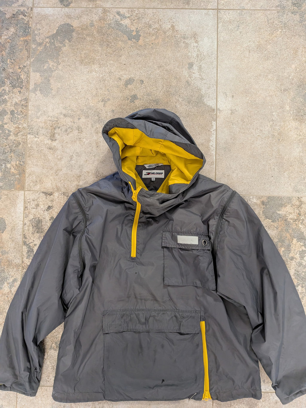 Vintage Tommy Hilfiger Anorak Kurtka Wiatrówka L Grade B