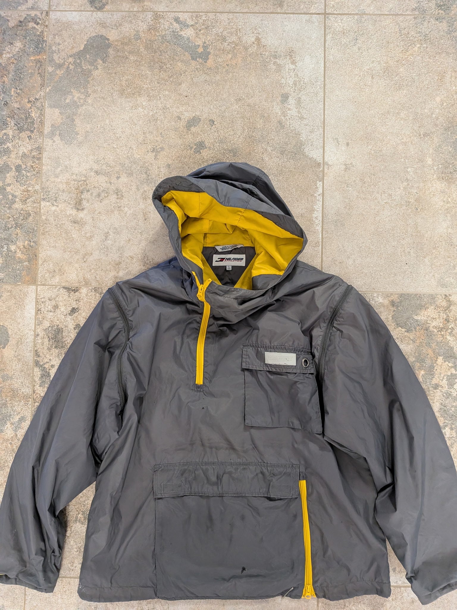 Vintage Tommy Hilfiger Anorak Kurtka Wiatrówka L Grade B