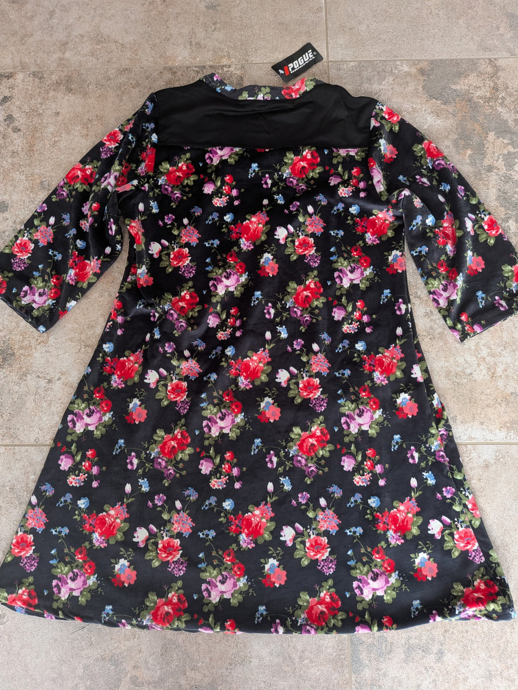 Pogue Original Sukienka Kwiatowa S/M
