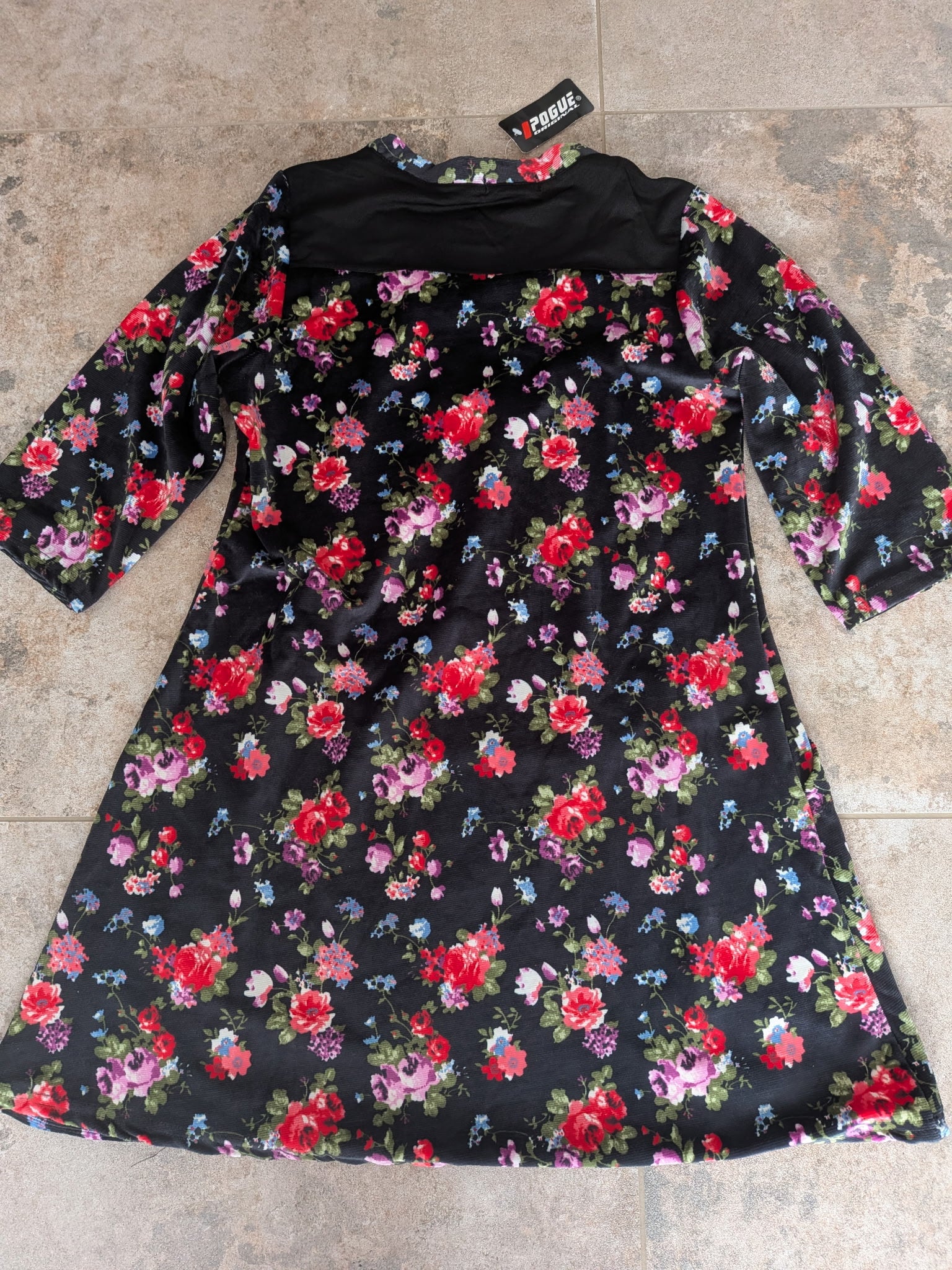 Pogue Original Sukienka Kwiatowa S/M