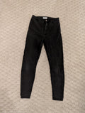Czarne Jeansy High Waist Skinny L